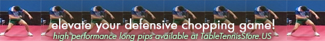 complete table tennis store and ping pong store for table tennis players