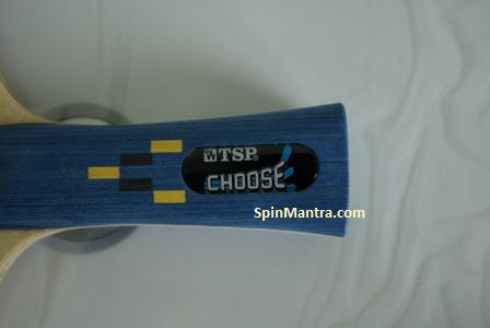 TSP Choose Blade with XIOM Zeta Asian 2.0 mm rubbers